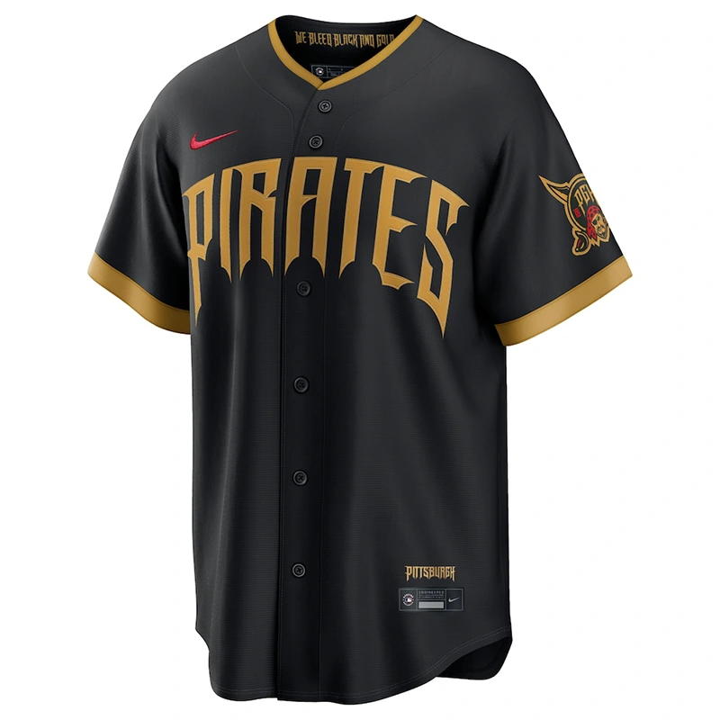 Pittsburgh Pirates City Connect Nike Mens Mlb Stadium Jersey - Image 2