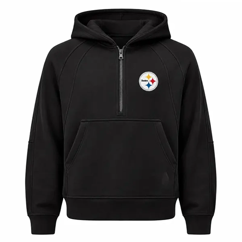 Pittsburgh Steelers Scuba Half-zip Hoodie