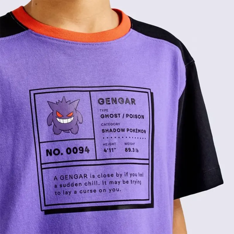 Pokemon x Target Youth Gengar Graphic Short Sleeve Crewneck T-Shirt - Image 3