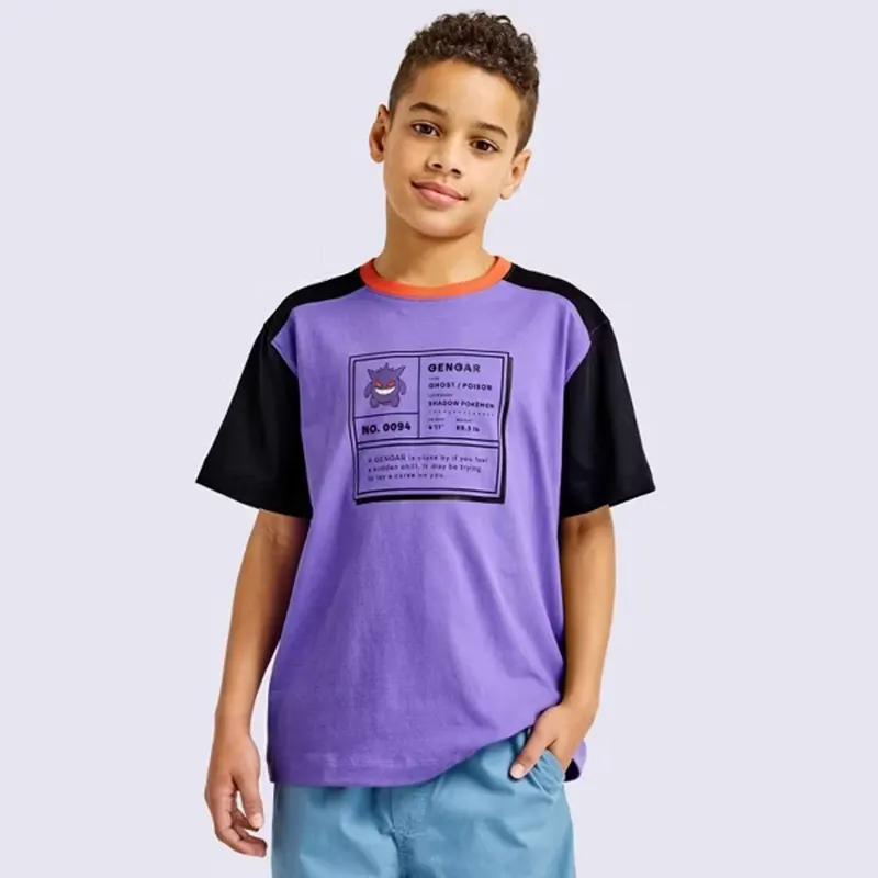 Pokemon x Target Youth Gengar Graphic Short Sleeve Crewneck T-Shirt