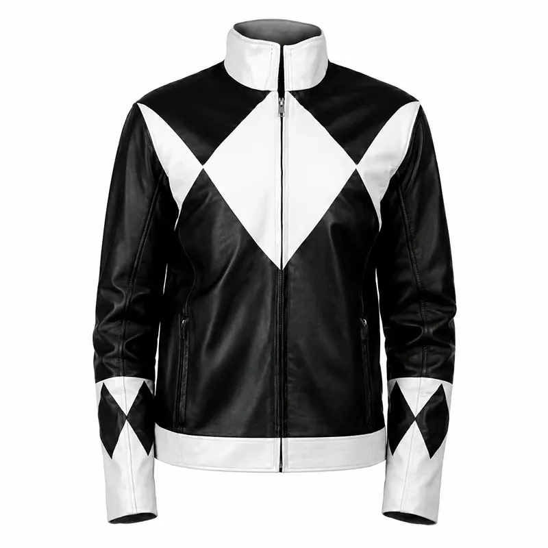 Power Rangers Black Leather Jacket
