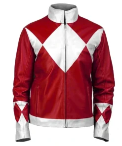 Power Rangers Red Leather Jacket