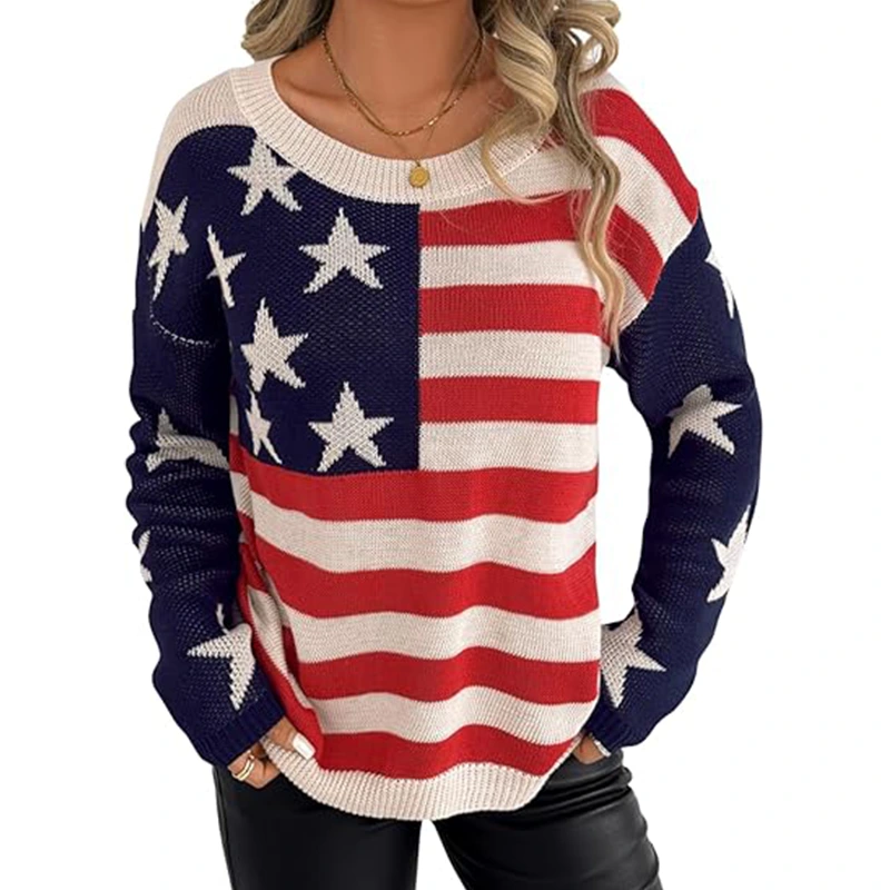 Princess Diana American Flag Sweater - Image 2