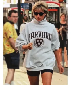 Princess Diana Harvard Sweatshirt