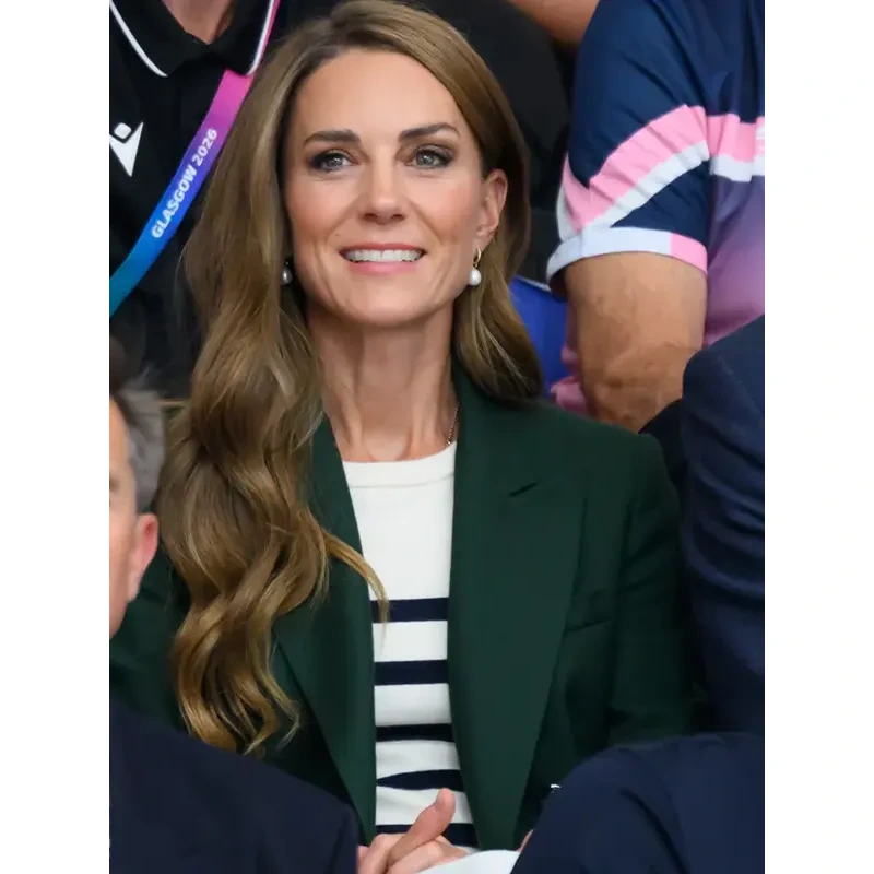 Princess of Wales Commonwealth Games Green Blazer - Image 3