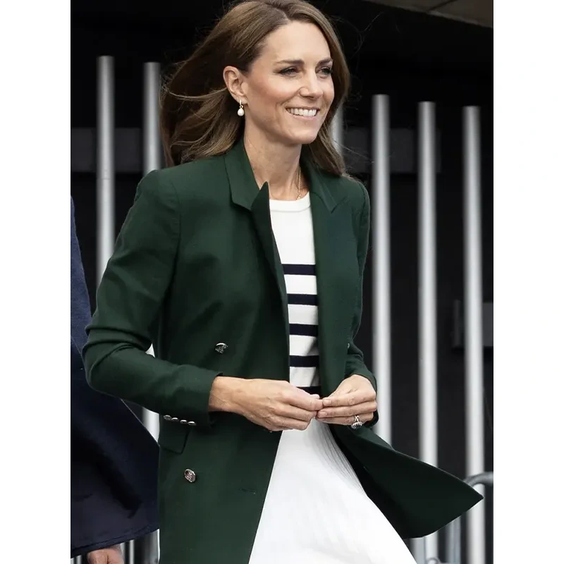 Princess of Wales Commonwealth Games Green Blazer - Image 2