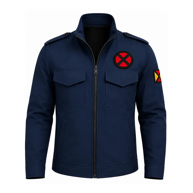 Professor X Navy Blue Costume Jacket