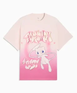 Puma x POKÉMON Shiny Mew Mens Oversized T-Shirt