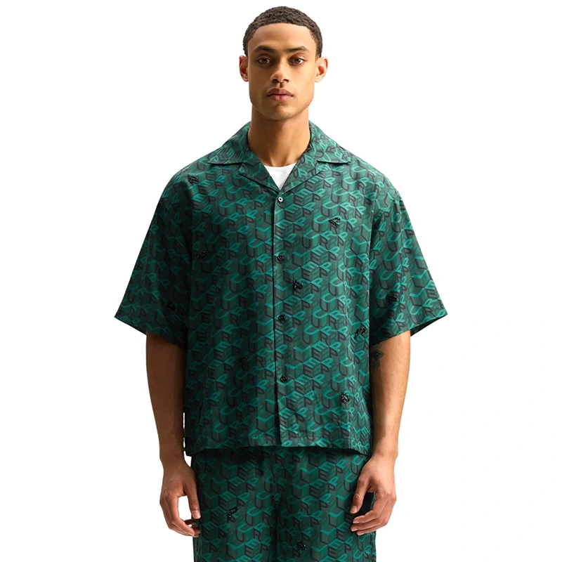 Purple Brand Lyocell Resort Shirt - Image 3