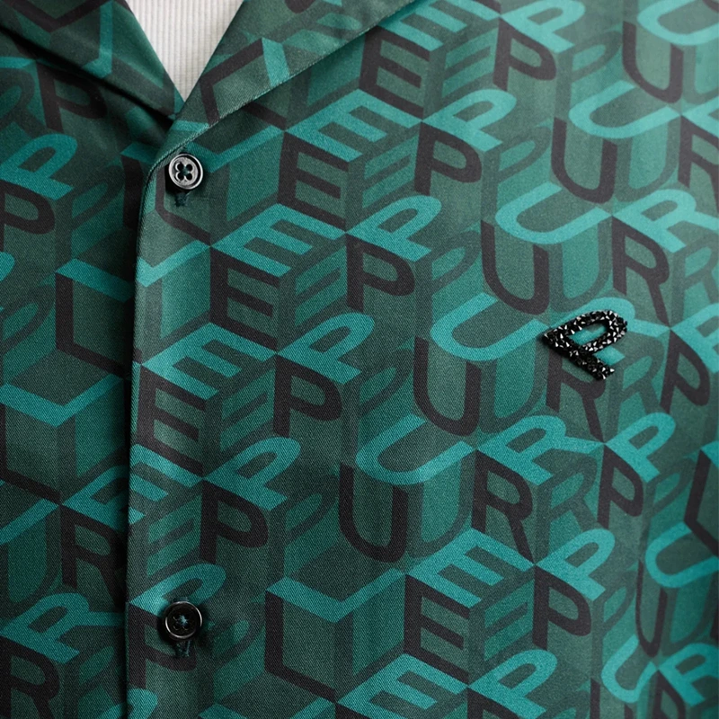 Purple Brand Lyocell Resort Shirt - Image 2