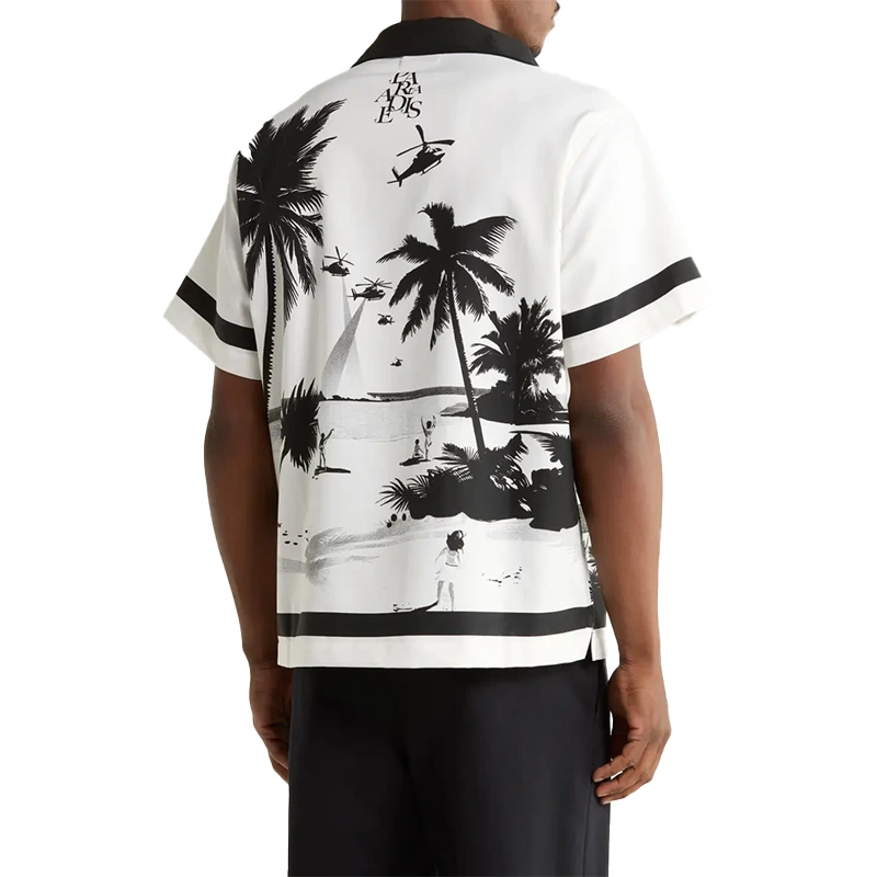RTA Men's Nathan Palm Trees Shirt - Image 2