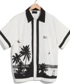 RTA Men's Nathan Palm Trees Shirt