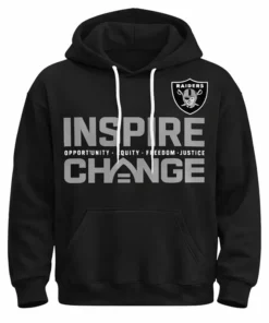 Raiders Inspire Change Pete Carroll Hoodie