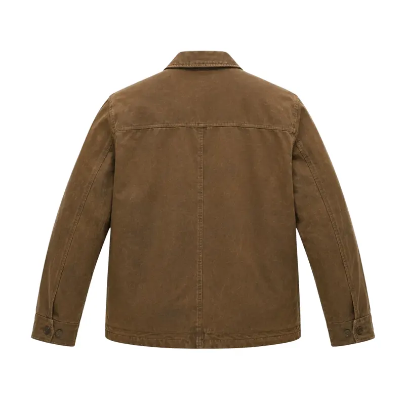 Reacher S04 Alan Ritchson tan Cotton Jacket - Image 2