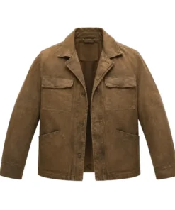 Reacher S04 Alan Ritchson tan Cotton Jacket