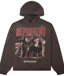 Represent Clo Dream On Tour Nero Hoodie