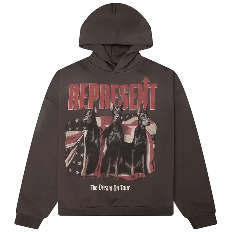 Represent Clo Dream On Tour Nero Hoodie