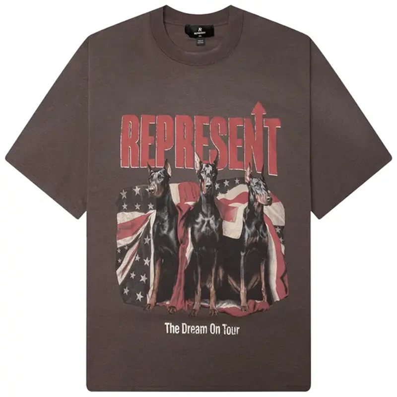 Represent Clo Dream On Tour Nero T-Shirt