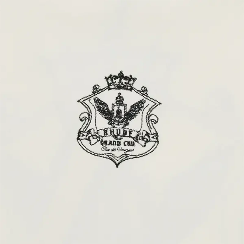 Rhude Grand Cru Crest Long-Sleeve Tee - Image 3