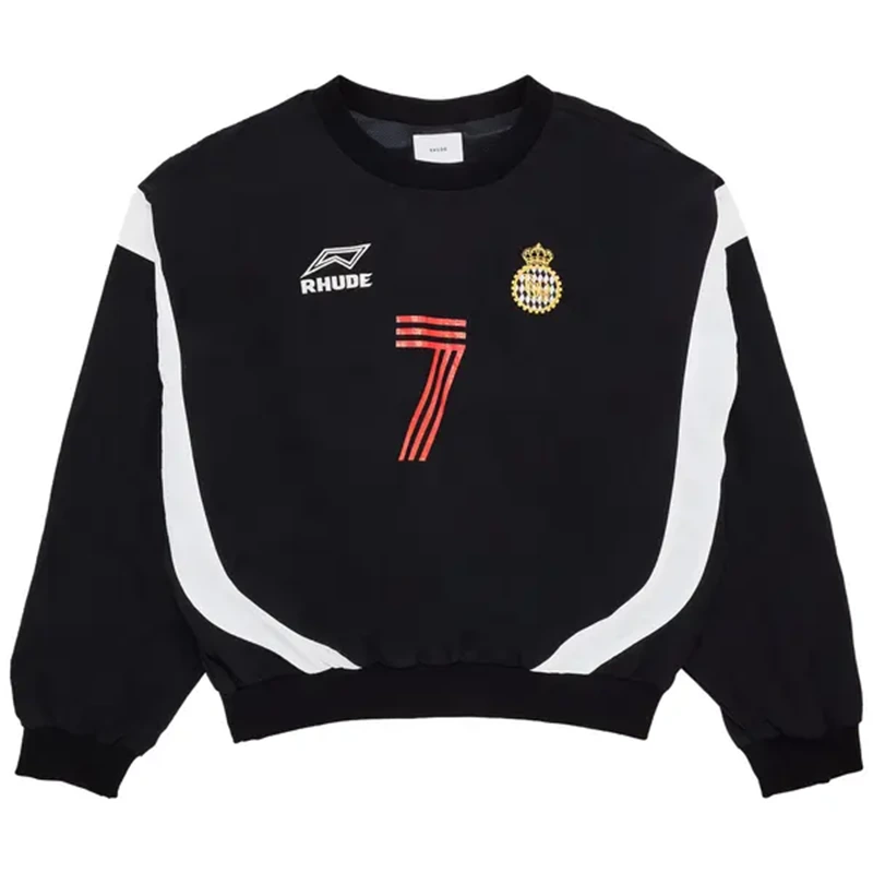 Rhude Lago Soccer Jersey Crewneck