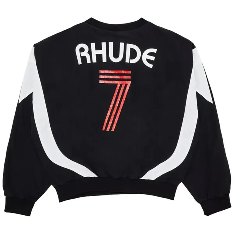 Rhude Lago Soccer Jersey Crewneck - Image 2
