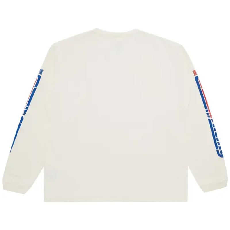 Rhude Split Petrol Logo Long-Sleeve Tee - Image 2