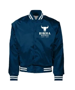 Ribera Steakhouse Tokyo Japan Blue Bomber Jacket