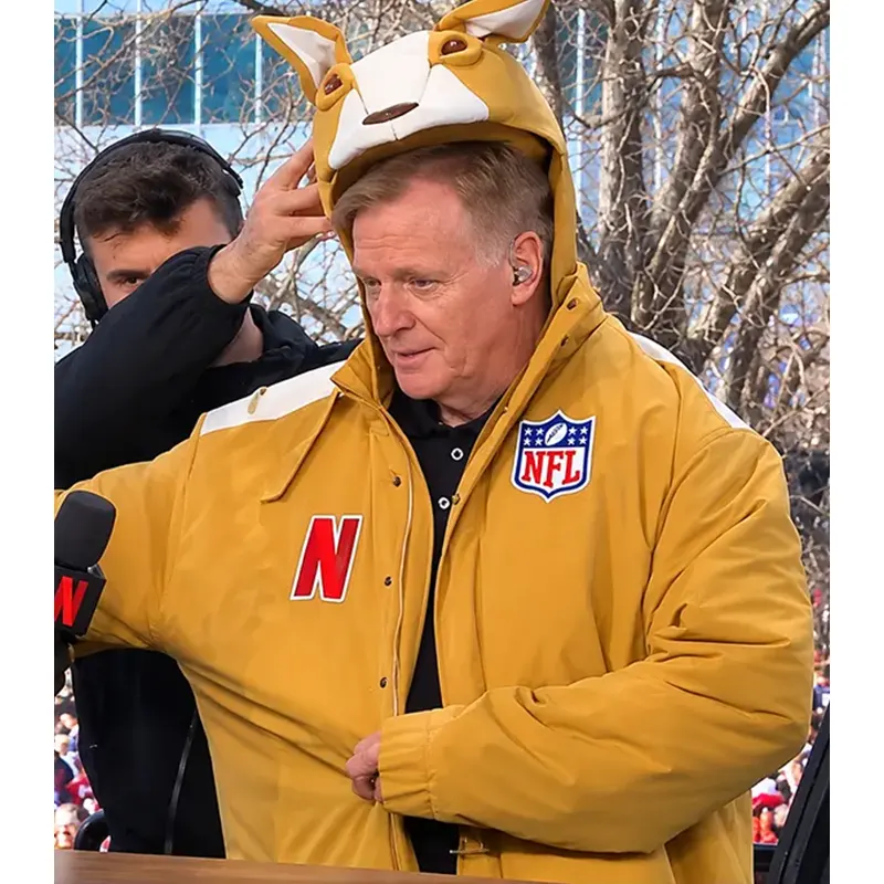 Roger Goodell N-F-L Kangaroo Jacket - Image 5