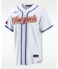 Ronald Acuña Jr. Venezuela National Baseball Team 2026 World Baseball Classic Jersey