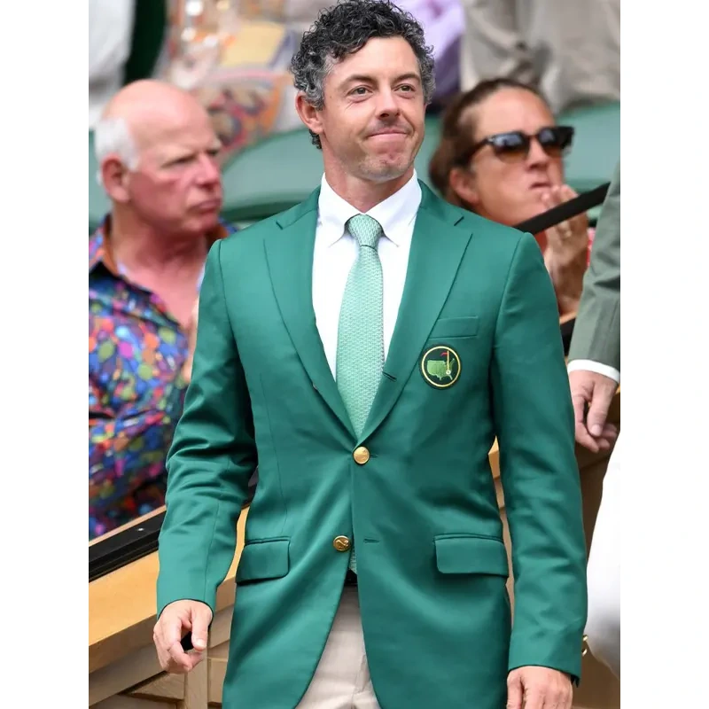 Rory Mcilroy Wimbledon Green Jacket - Image 2