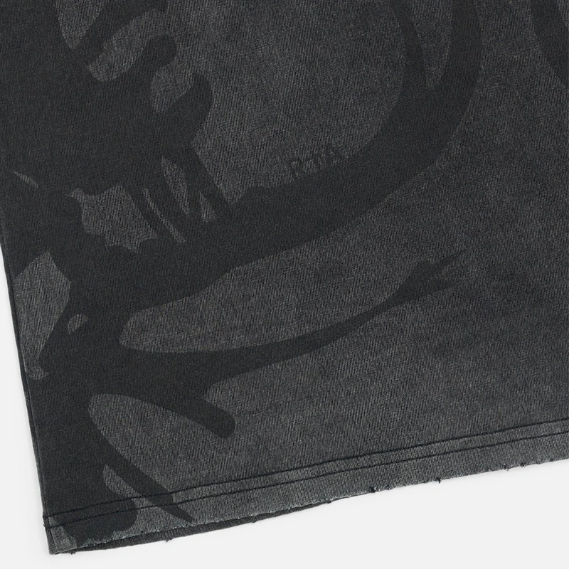 RtA Liam Short Sleeve Thorn Black Beetle T-shirt - Image 4