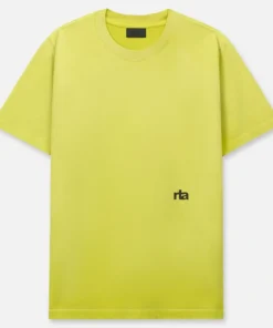RtA Liam Short Sleeve Thorn Lemon T-shirt