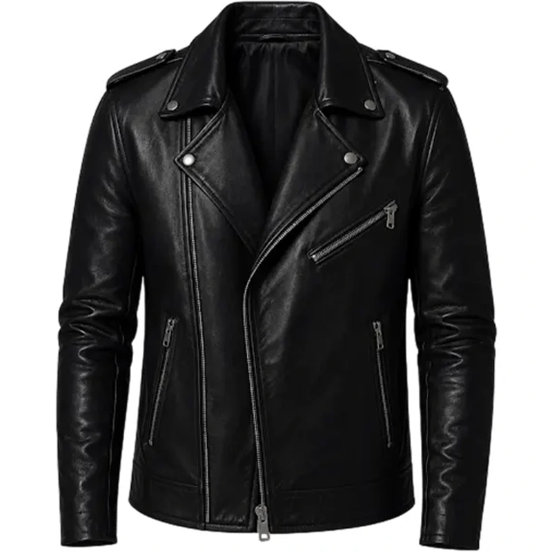 Ryan Gosling Ghost Rider Black Leather Jacket - Image 2