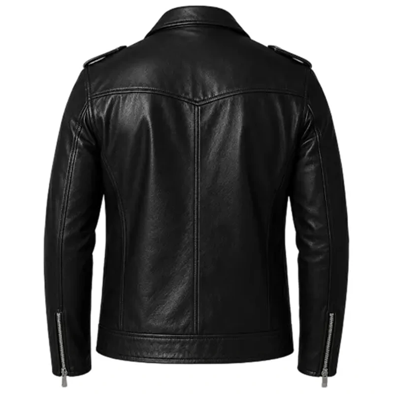 Ryan Gosling Ghost Rider Black Leather Jacket - Image 3