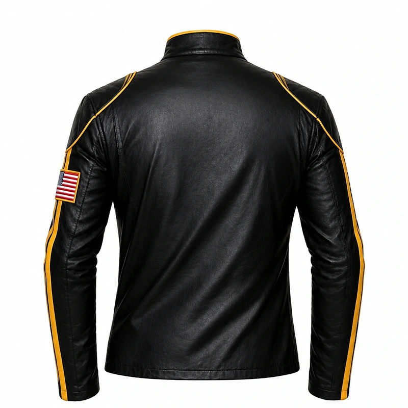 Ryan Gosling NASA Leather Jacket - Image 2