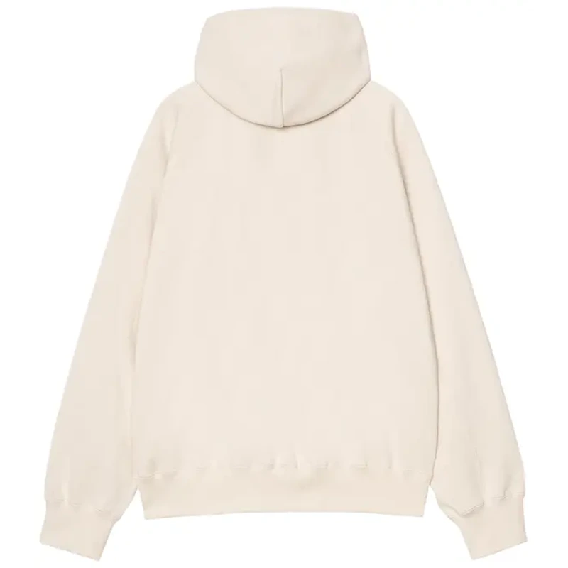 Sacai x Carhartt WIP Cotton Ivory Jersey Hoodie - Image 2