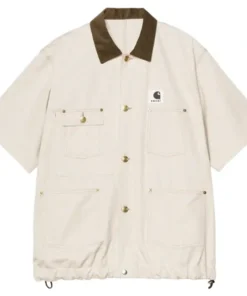 Sacai x Carhartt WIP Duck Ivory Shirt