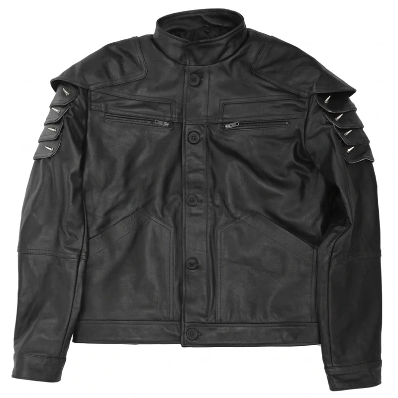 Samurai Wolf School Leather Jacket
