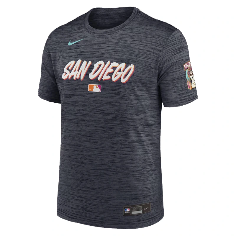 San Diego Padres City Connect Nike Mens MLB T-Shirt - Image 2