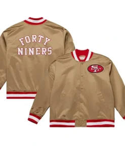 San Francisco 49ers 80th Anniversary Satin Jacket