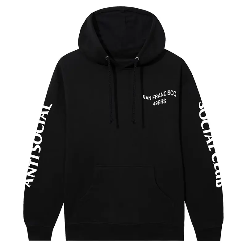 San Francisco 49ers AntiSocialSocialClub x NFL Impact Blossom Hoodie - Image 2