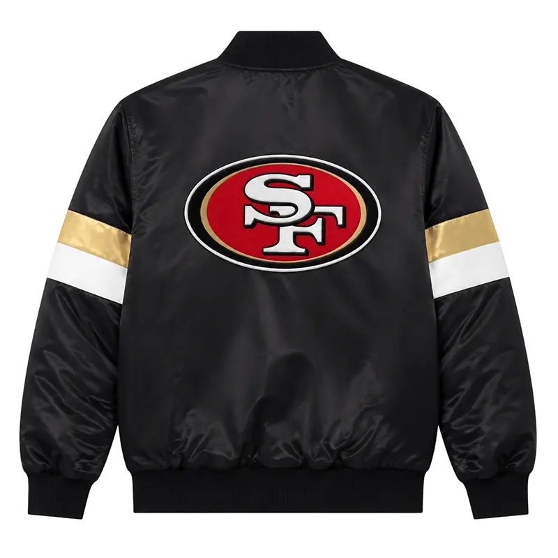 San Francisco 49ers Black Jacket - Image 2