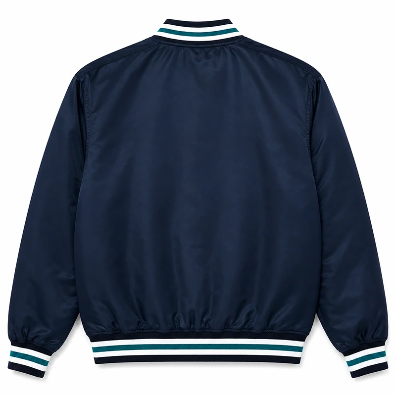Seattle Mariners Satin Starter Jacket - Image 2