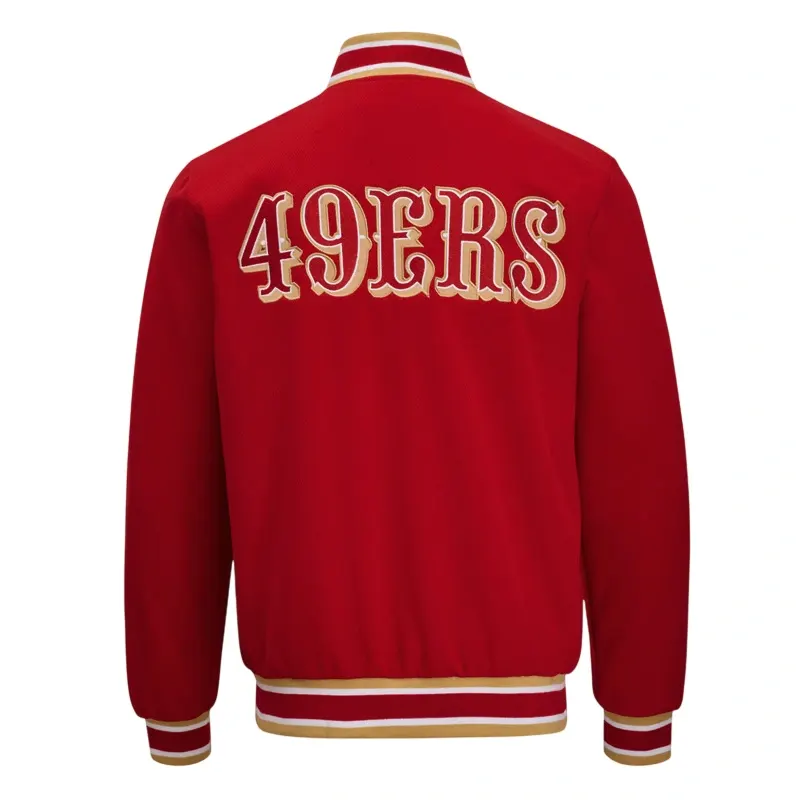 Secret Weapon 49ers Red Jacket - Image 2