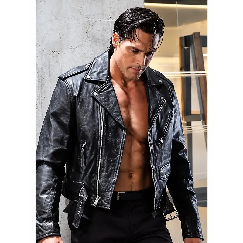 Steven Borden Dynamite Leather Jacket - Image 4