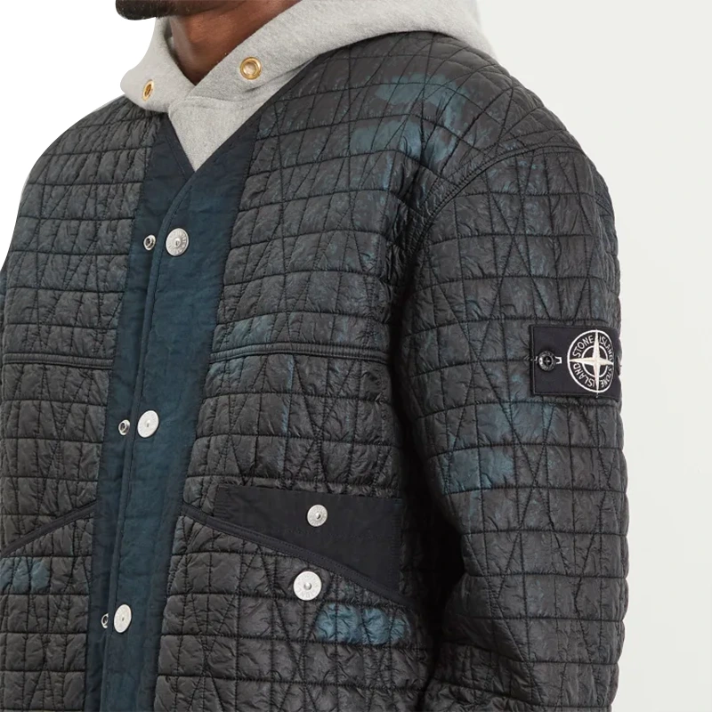 Stone Island Blue 4100117 Nylon Reps-Tc Corrosion Treatment Vest - Image 5