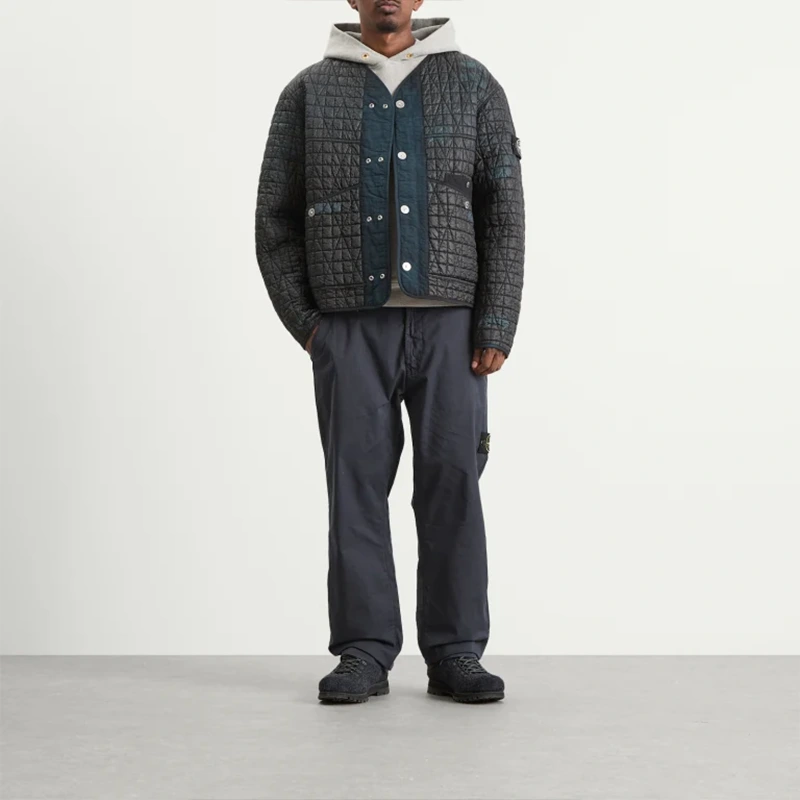 Stone Island Blue 4100117 Nylon Reps-Tc Corrosion Treatment Vest - Image 4