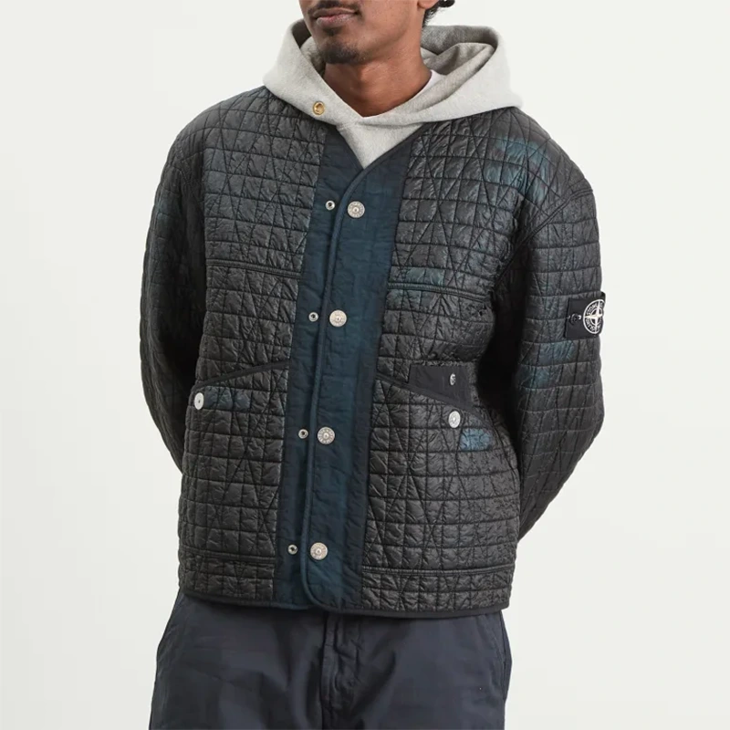 Stone Island Blue 4100117 Nylon Reps-Tc Corrosion Treatment Vest - Image 2