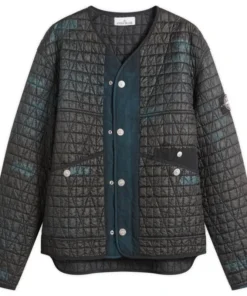 Stone Island Blue 4100117 Nylon Reps-Tc Corrosion Treatment Vest