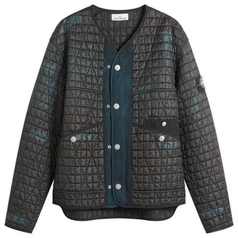 Stone Island Blue 4100117 Nylon Reps-Tc Corrosion Treatment Vest